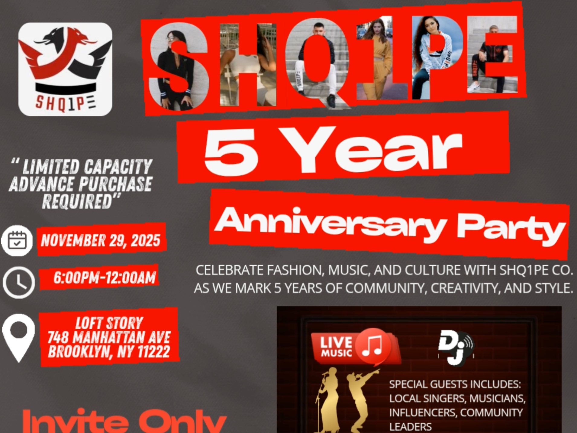 Shq1pe 5 Year Anniversary